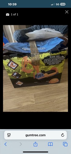 Kids electric ride digger - kids, ride-on