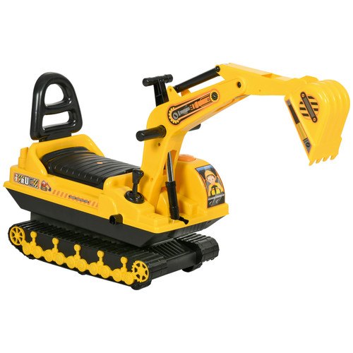 Ride excavator toy tractors - ride, on