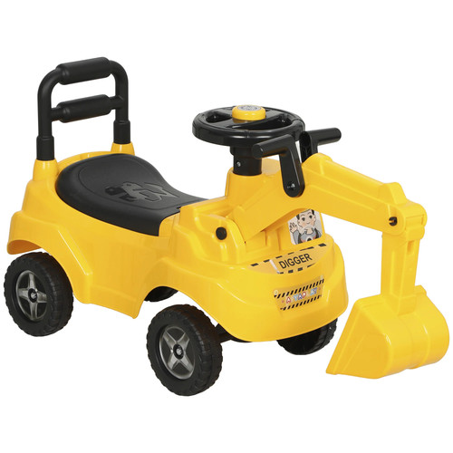 Kids ride excavator - kids, digger