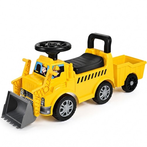 Kids ride excavator digger - ride,