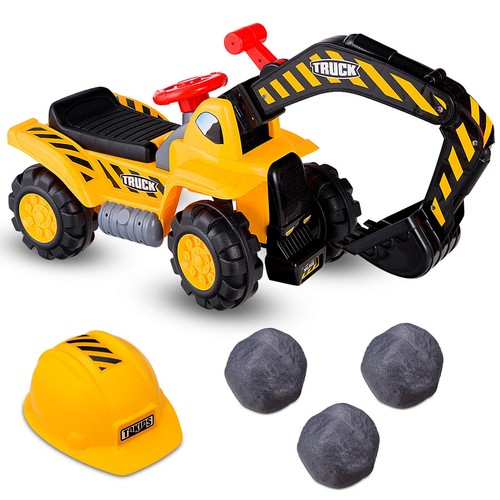 Kids ride excavator toy - ride,