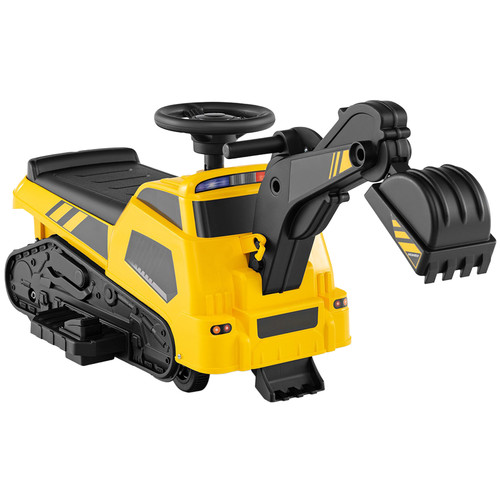 Yellow ride on - 6v, ride-on