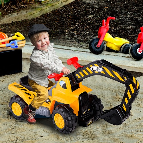 Kids ride excavator toy - excavator,