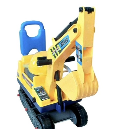 Kids ride digger children - digger, children's