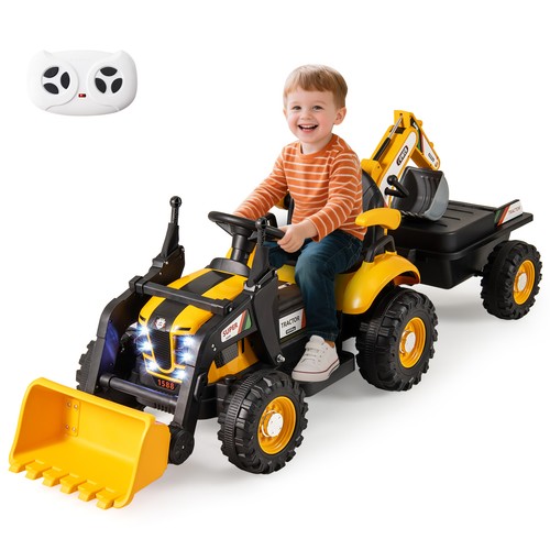 Kids ride on tractor - kids,