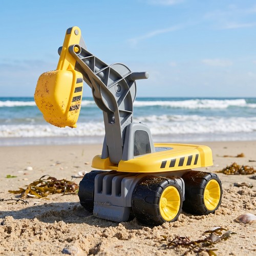 Kids ride excavator toy - on,