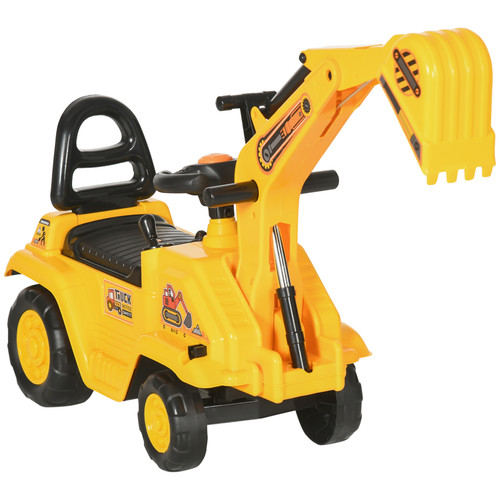 Kids ride digger - digger, excavator