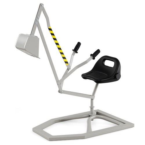 Kids ride sand digger - kids,