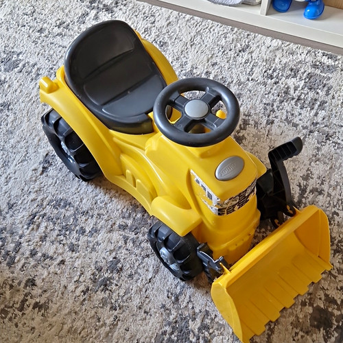 écoiffier yellow ride push - Écoiffier, ride-on