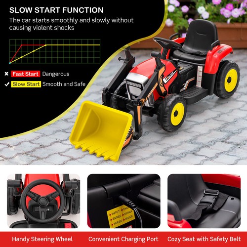 Kids ride excavator - kids,